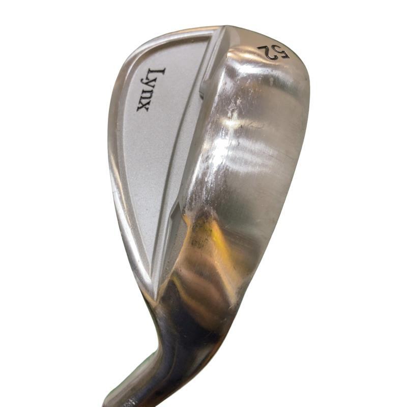 リンクス LYNX LASER MILLED シルバー 52° ウェッジ WG フレックスその他_画像3