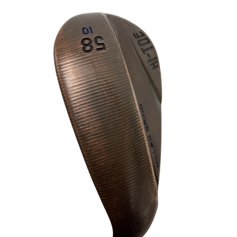テーラーメイド Taylor Made MILLED GRIND HI-TOE(2022) 58°/10° レフティ ウェッジ WG フレックスその他_画像4