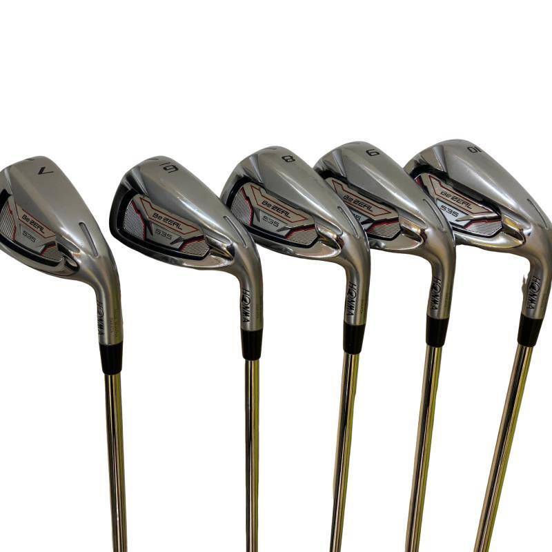 本間ゴルフ Be ZEAL 535 5S アイアンセット IR フレックスその他_画像1