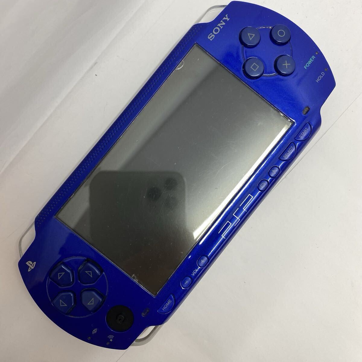SONY PSP-1000 ブルー 本体のみ Playstation Portable PSP プレイステーションポータブル ジャンク_画像1