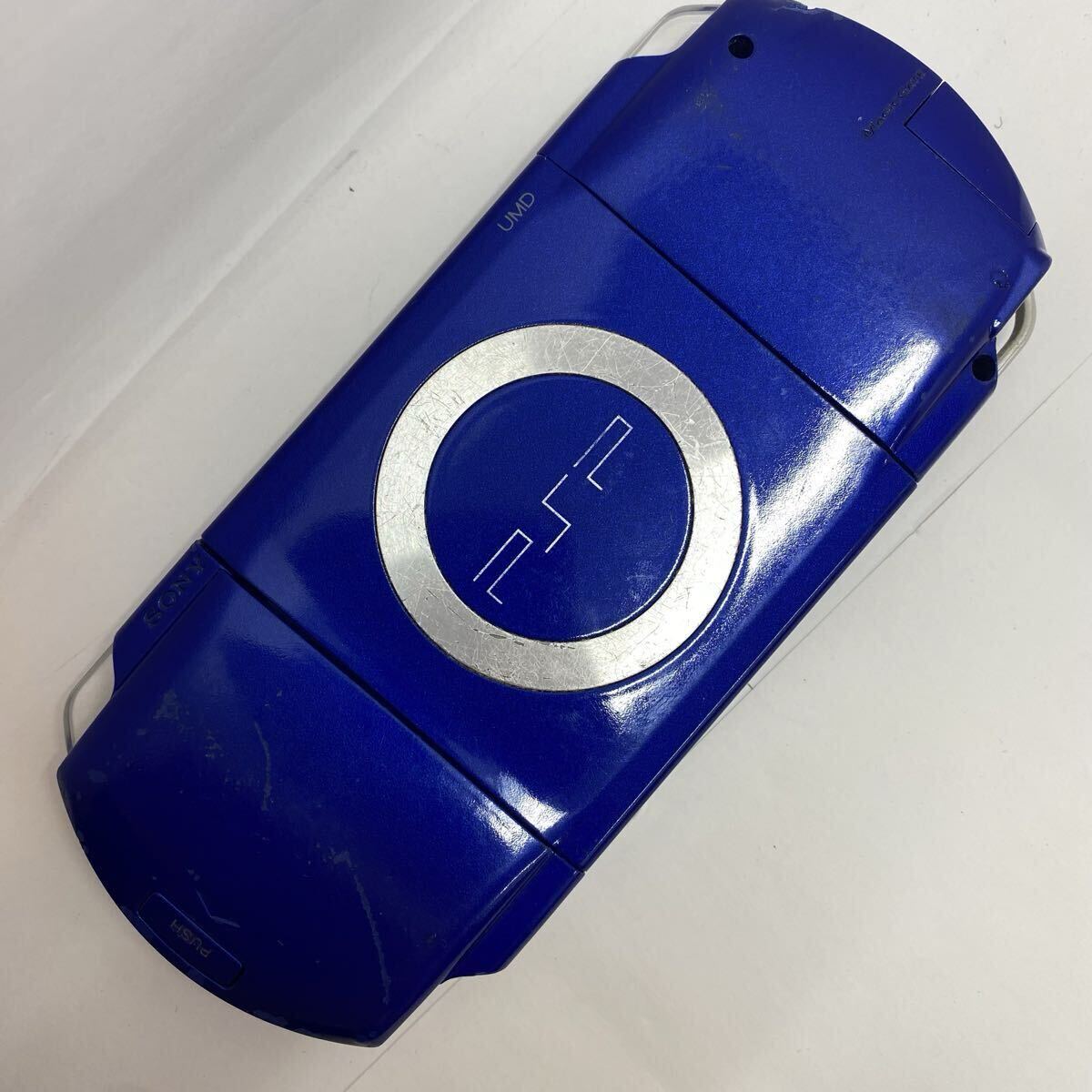 SONY PSP-1000 ブルー 本体のみ Playstation Portable PSP プレイステーションポータブル ジャンク_画像2