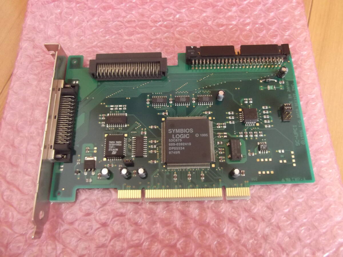 【動作確認済】PC98＆PC98NX＆DOS/V機全て対応　Ultra SCSIボード SC-UPCI　/サポートディスク付・日本製（MADE IN JAPAN)_画像2