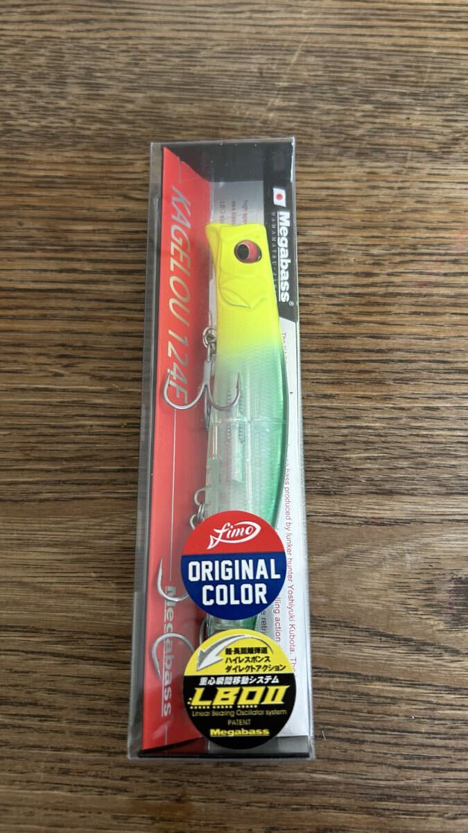 fimo限定カラー SP-C CHモヒート カゲロウ124F カゲロウ 124 F Megabass KAGELOU メガバス カゲロウ124 124F ルアー ミノー LBO fimo_画像2