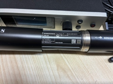 ゼンハイザー EW 500 G4-935-JB ボーカルセット (SKM 500/935付属) 2024年購入美品_画像4