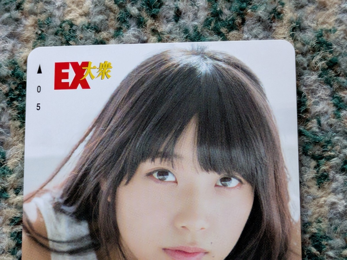  глубокий река лен . Nogizaka 46 EX большой .QUO карта QUO card 500 [ бесплатная доставка ]