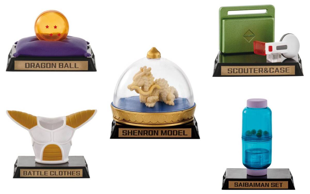 【新品!!】 ガシャポン コレクション ドラゴンボール シリーズ 05 フィギュア 5種 神龍 ( パワー注入ver. ) 四星球 カプセルトイ ガチャ_画像1