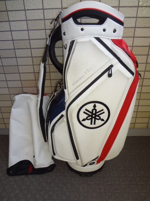 希少品 ヤマハ / YAMAHA 9.5型 豪華ミドルサイズキャディバッグ (Y22CBM) USED_画像1