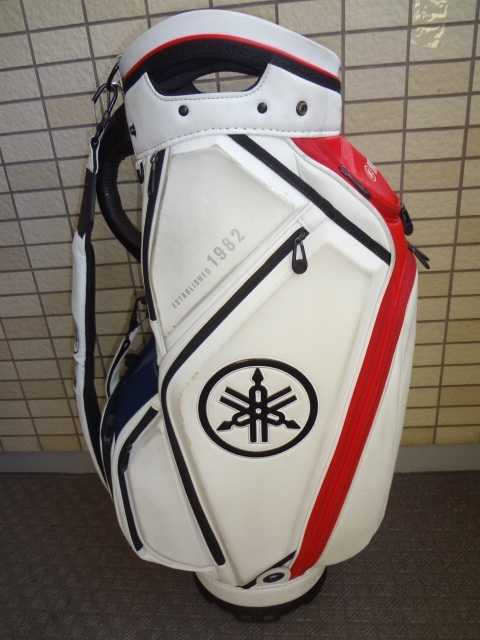 希少品 ヤマハ / YAMAHA 9.5型 豪華ミドルサイズキャディバッグ (Y22CBM) USED_画像2