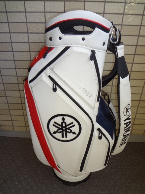 希少品 ヤマハ / YAMAHA 9.5型 豪華ミドルサイズキャディバッグ (Y22CBM) USED_画像7