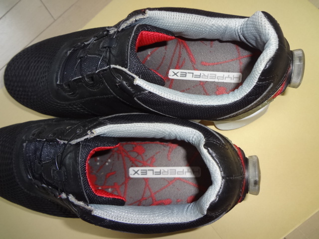フットジョイ / FootJoy ハイパーフレックス BOA (51078J) ブラック 27.0CM WIDE USED_画像5
