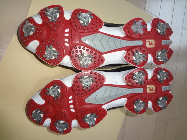 フットジョイ / FootJoy ハイパーフレックス BOA (51078J) ブラック 27.0CM WIDE USED_画像6