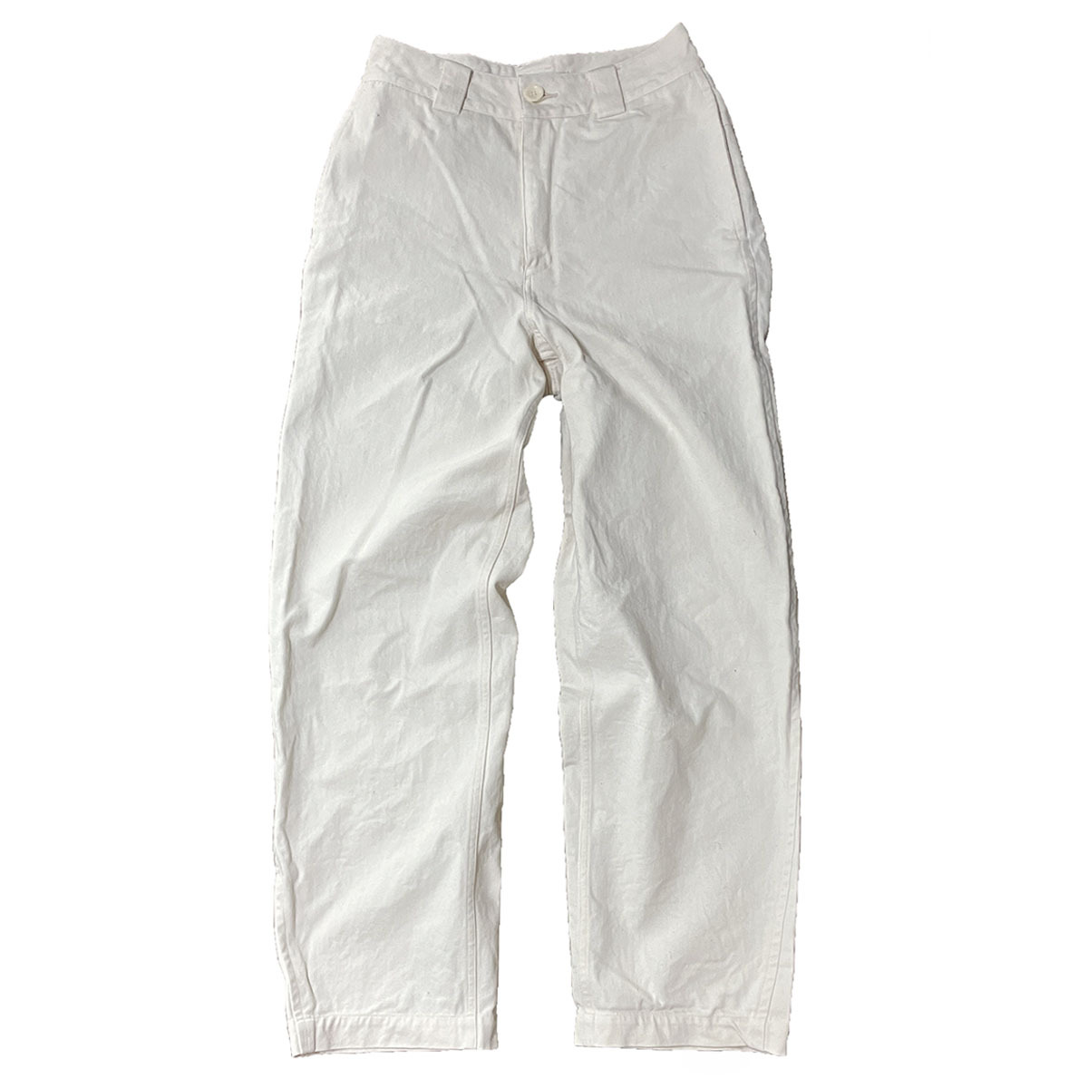 ザ ヒノキ オーガニック コットン ナチュラル デニム パンツ W72cm THE HINOKI 正規品 本物 NATURAL DENIM 生成り アイボリー ユニセックス_画像1