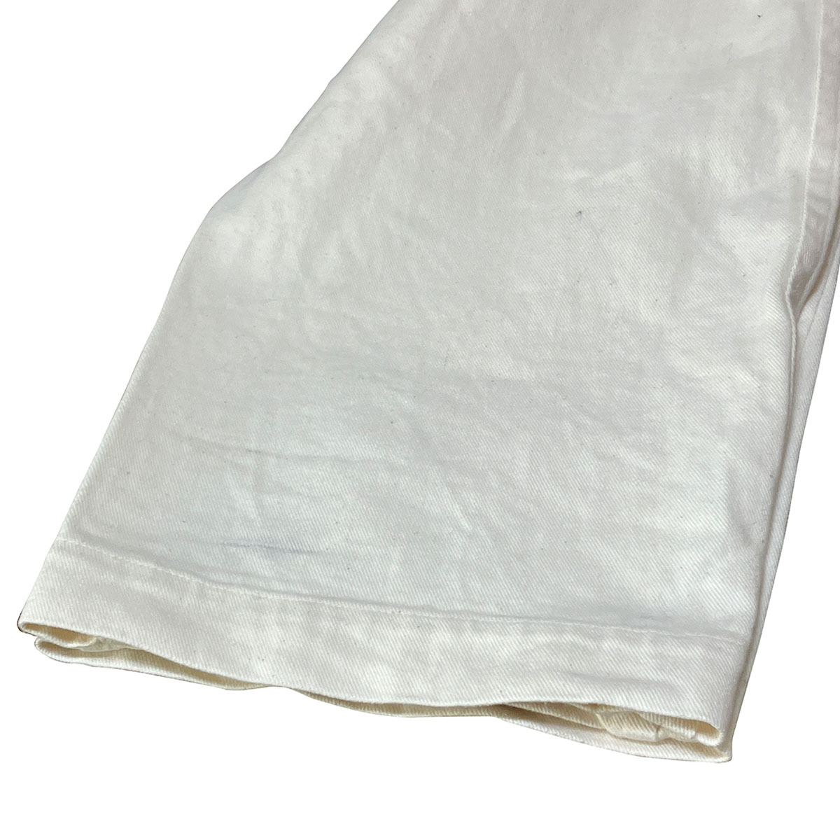 ザ ヒノキ オーガニック コットン ナチュラル デニム パンツ W72cm THE HINOKI 正規品 本物 NATURAL DENIM 生成り アイボリー ユニセックス_画像10