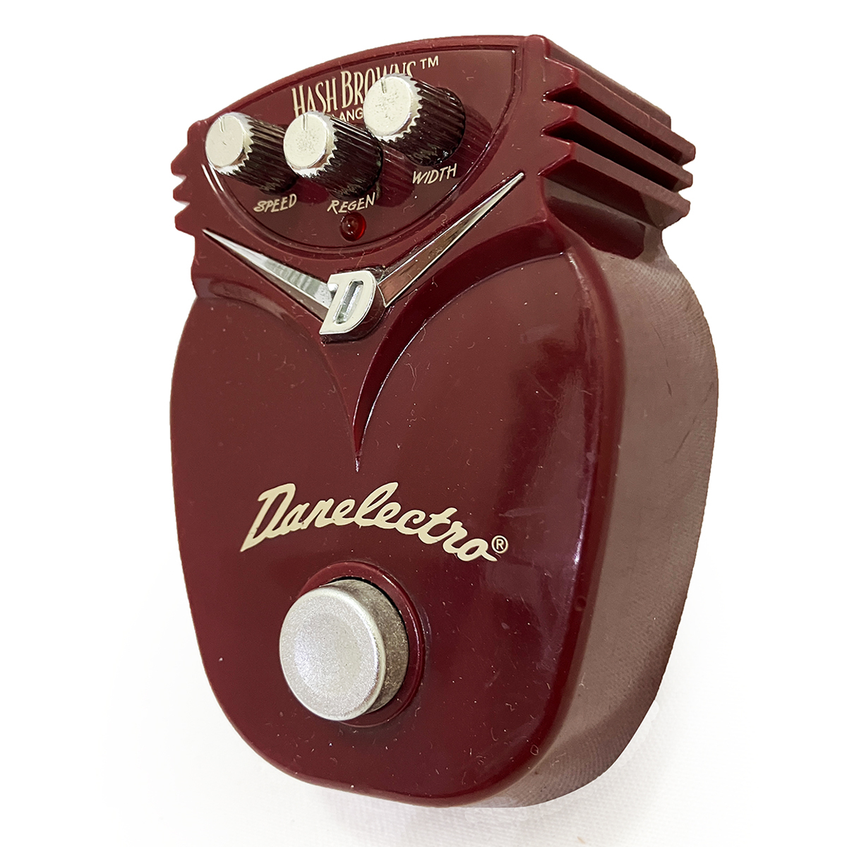 ダンエレクトロ ハッシュブラウン フランジャー エフェクター DAN ELECTRO HUSH BROWN FLANGER 完動品 楽器 ギター ペダルコンパクト 機材_画像1