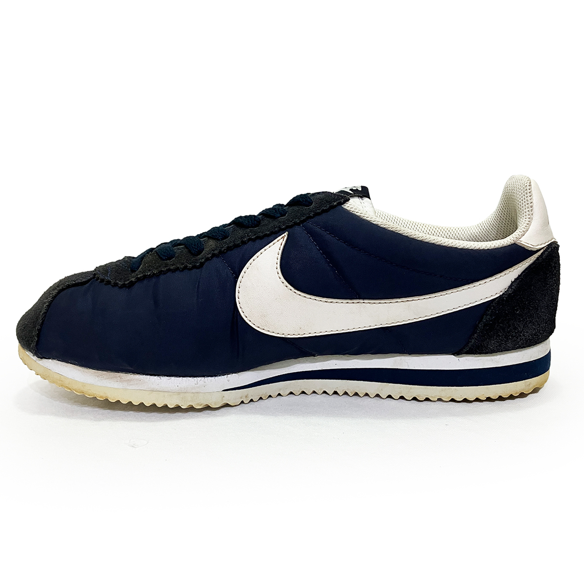 ナイキ クラシック コルテッツ ナイロン ネイビー 27.0cm NIKE CLASSIC CORTEZ NYLON 正規品 807472-410 復刻 年代 ヴィンテージ オールド_画像9