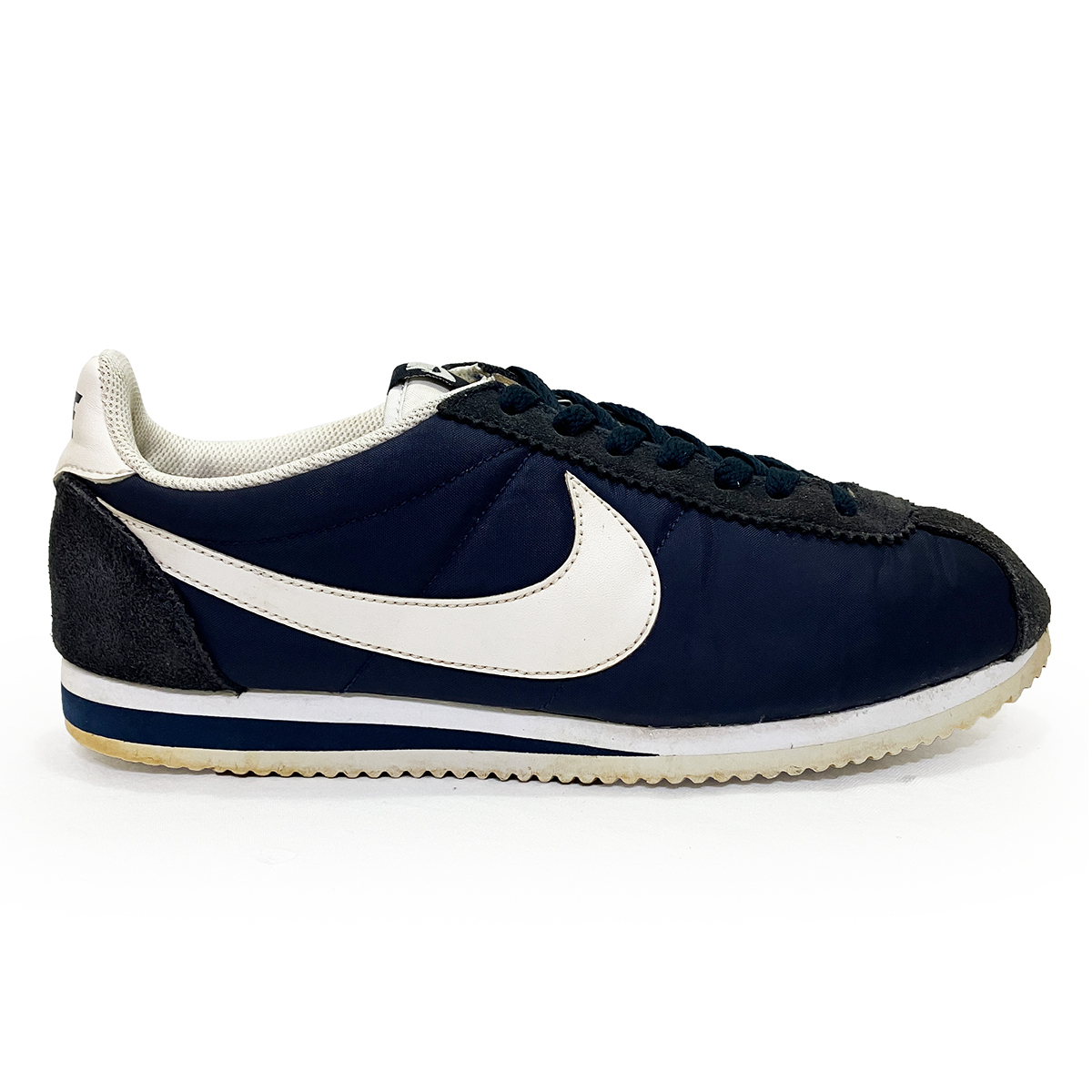 ナイキ クラシック コルテッツ ナイロン ネイビー 27.0cm NIKE CLASSIC CORTEZ NYLON 正規品 807472-410 復刻 年代 ヴィンテージ オールド_画像10