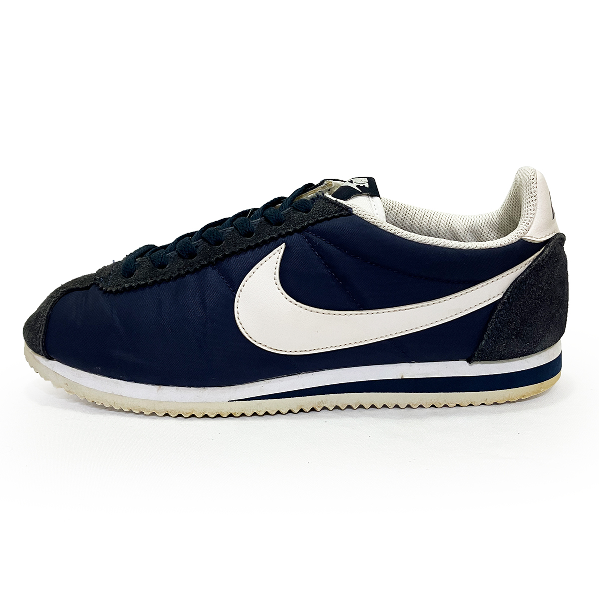 ナイキ クラシック コルテッツ ナイロン ネイビー 27.0cm NIKE CLASSIC CORTEZ NYLON 正規品 807472-410 復刻 年代 ヴィンテージ オールド_画像7