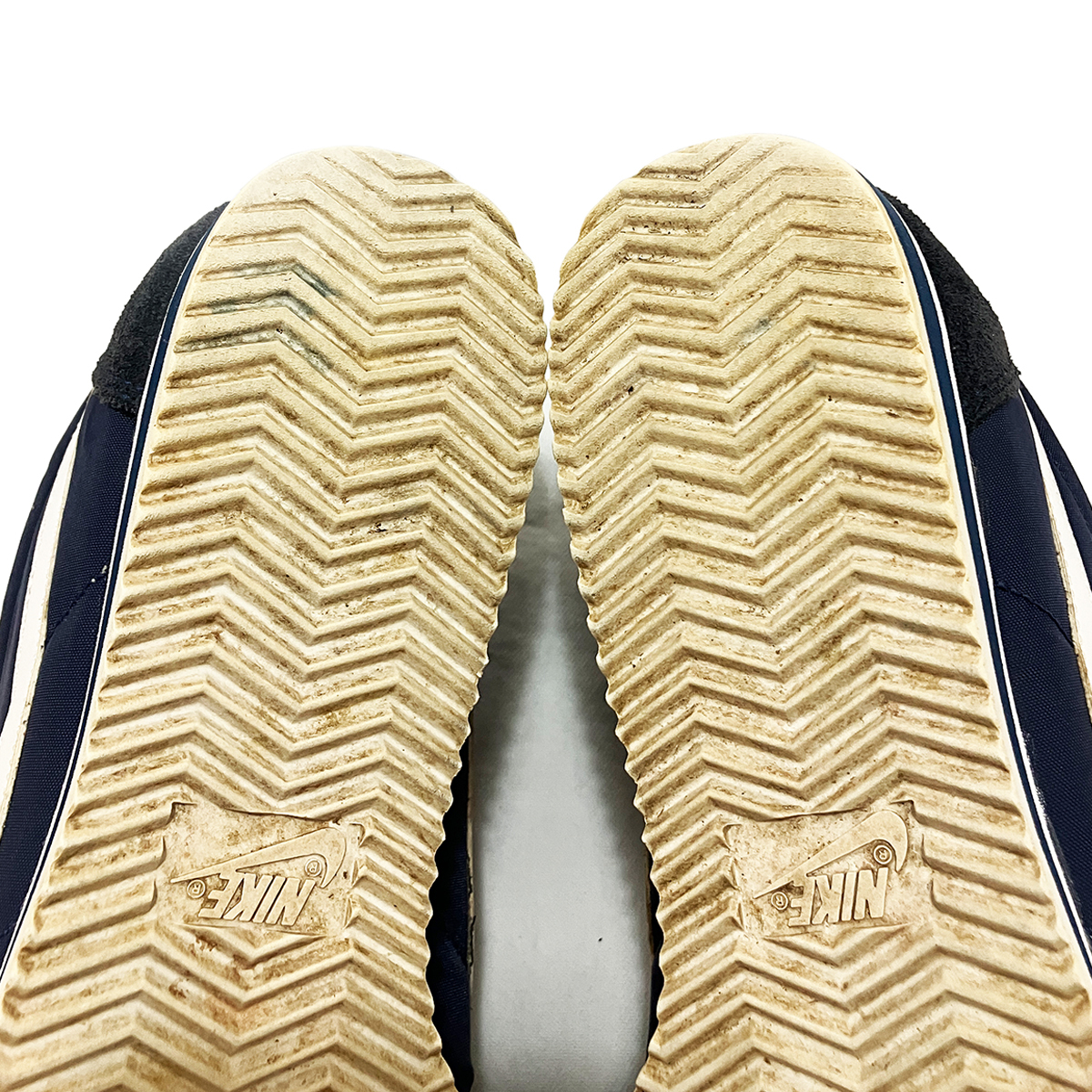 ナイキ クラシック コルテッツ ナイロン ネイビー 27.0cm NIKE CLASSIC CORTEZ NYLON 正規品 807472-410 復刻 年代 ヴィンテージ オールド_画像5