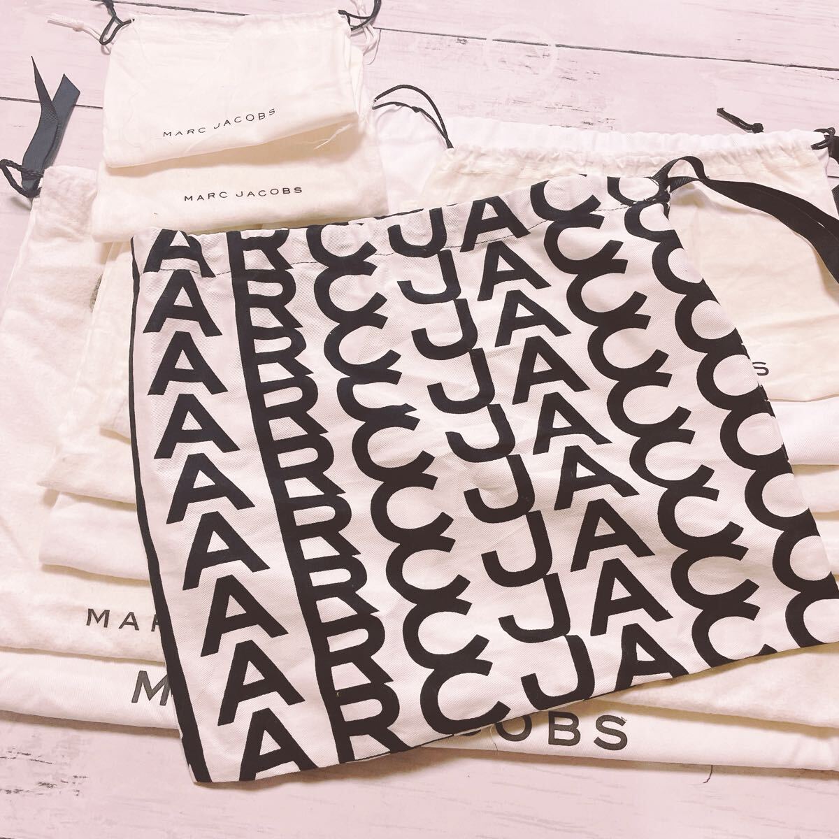 H2916 JACOBS マークジェイコブス　大 収納　保存袋　袋　バッグ_画像2