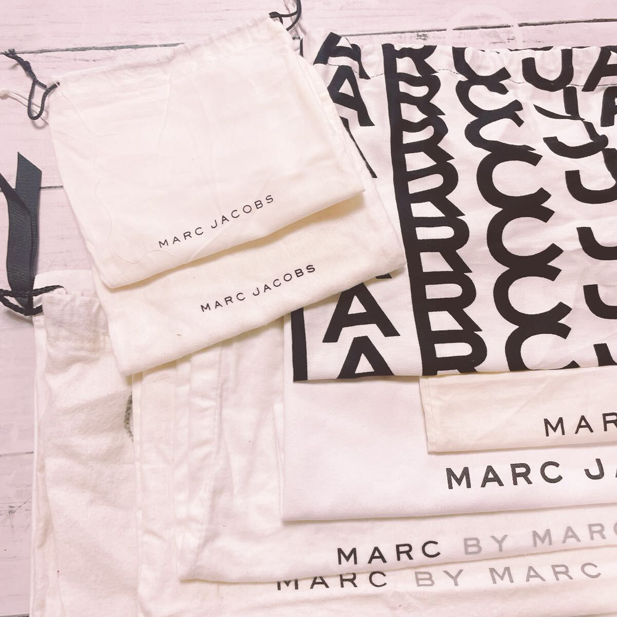 H2916 JACOBS マークジェイコブス　大 収納　保存袋　袋　バッグ_画像3