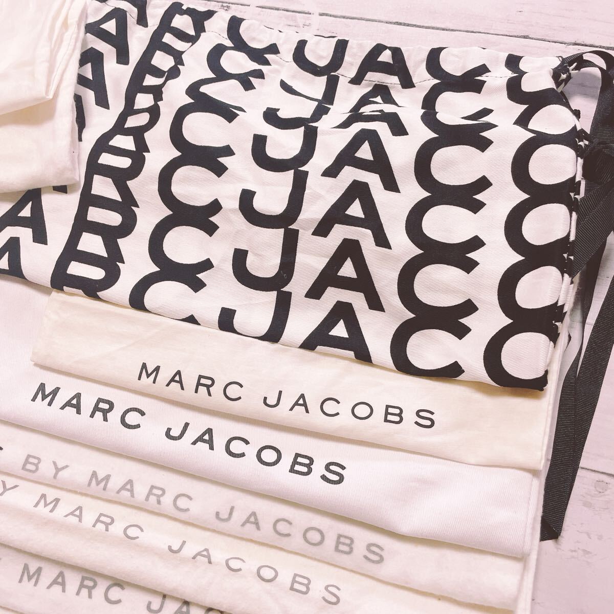 H2916 JACOBS マークジェイコブス　大 収納　保存袋　袋　バッグ_画像4