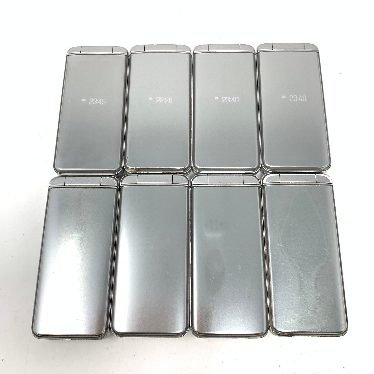 ◆ガラケー/8台セット◆京セラ/DIGNO ケータイ3 902KC/8GB/シルバー/01104_画像2