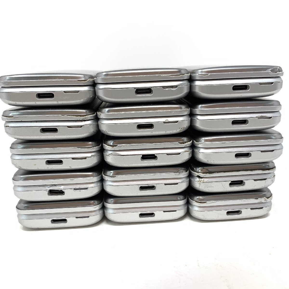 ◆ガラケー 15台セット◆京セラ/DIGNO ケータイ3 902KC/8GB/Silver/28183_画像4