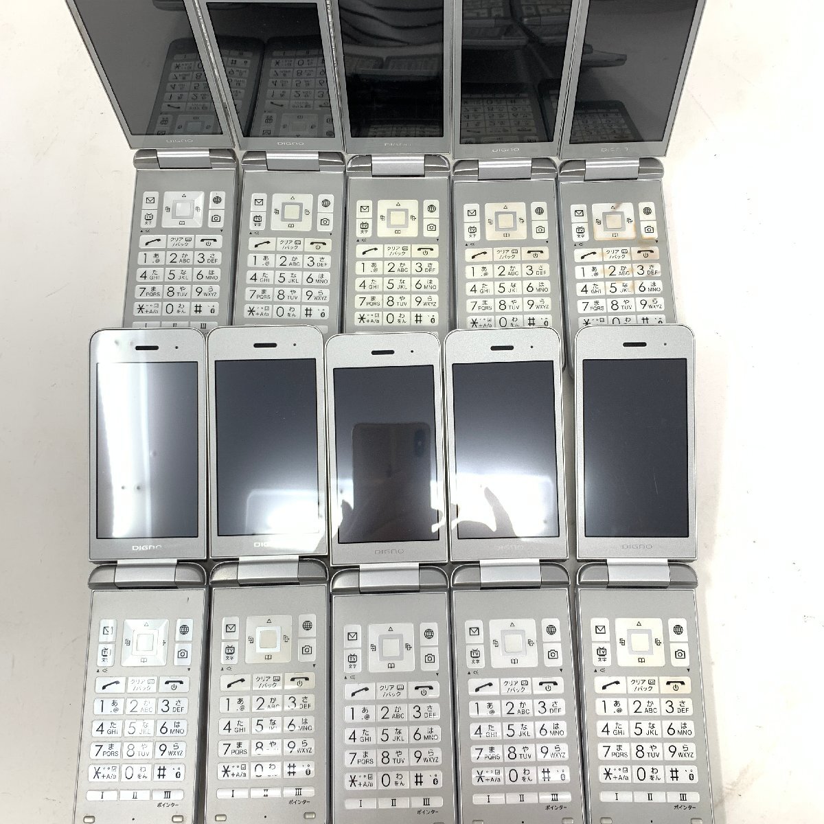 ◆ガラケー 15台セット◆京セラ/DIGNO ケータイ3 902KC/8GB/Silver/28183_画像8