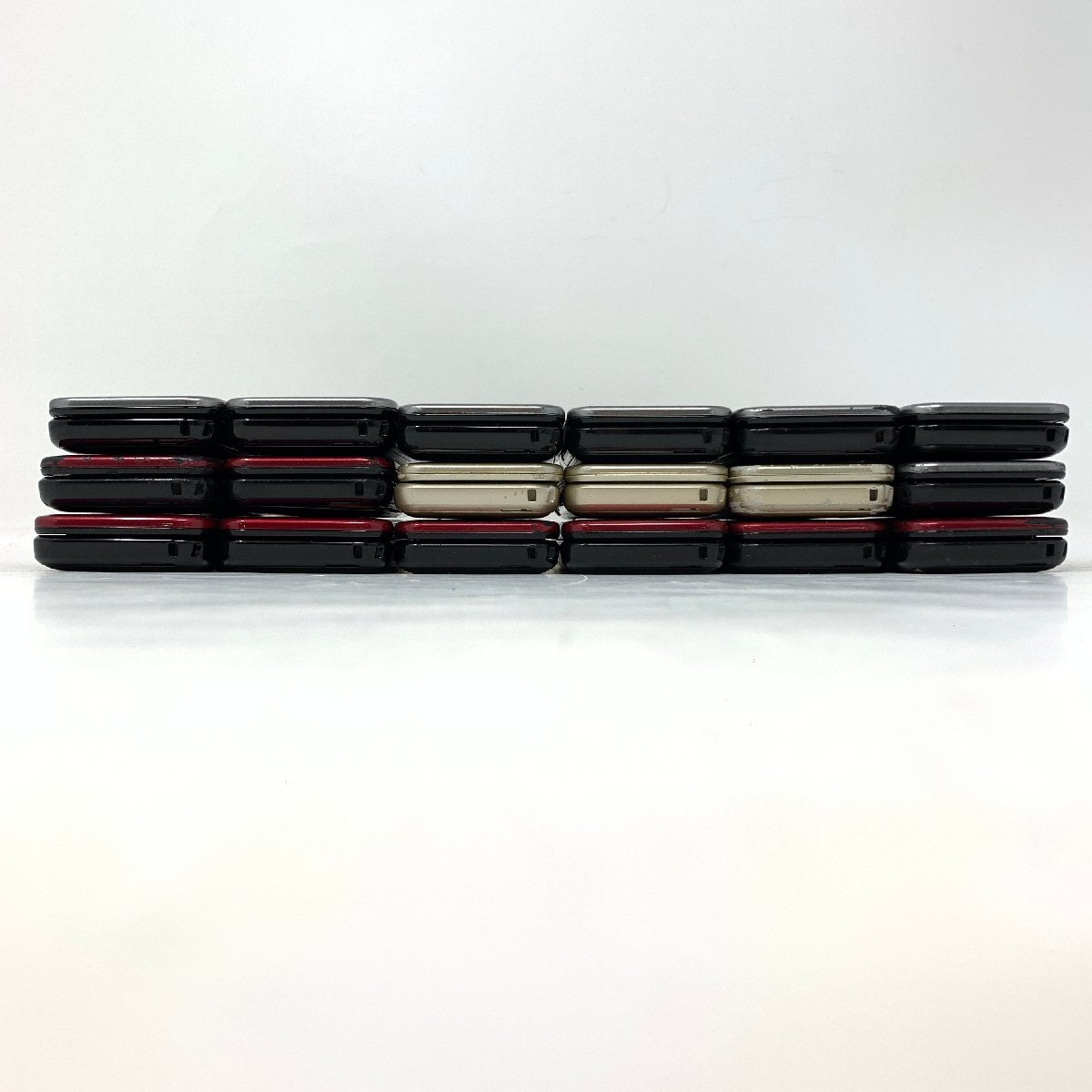 ◆ガラケー/18台セット◆Panasonic/COLOR LIFE 5 WATER PROOF 401PM/シルバー他/Softbank 3G/00361_画像4