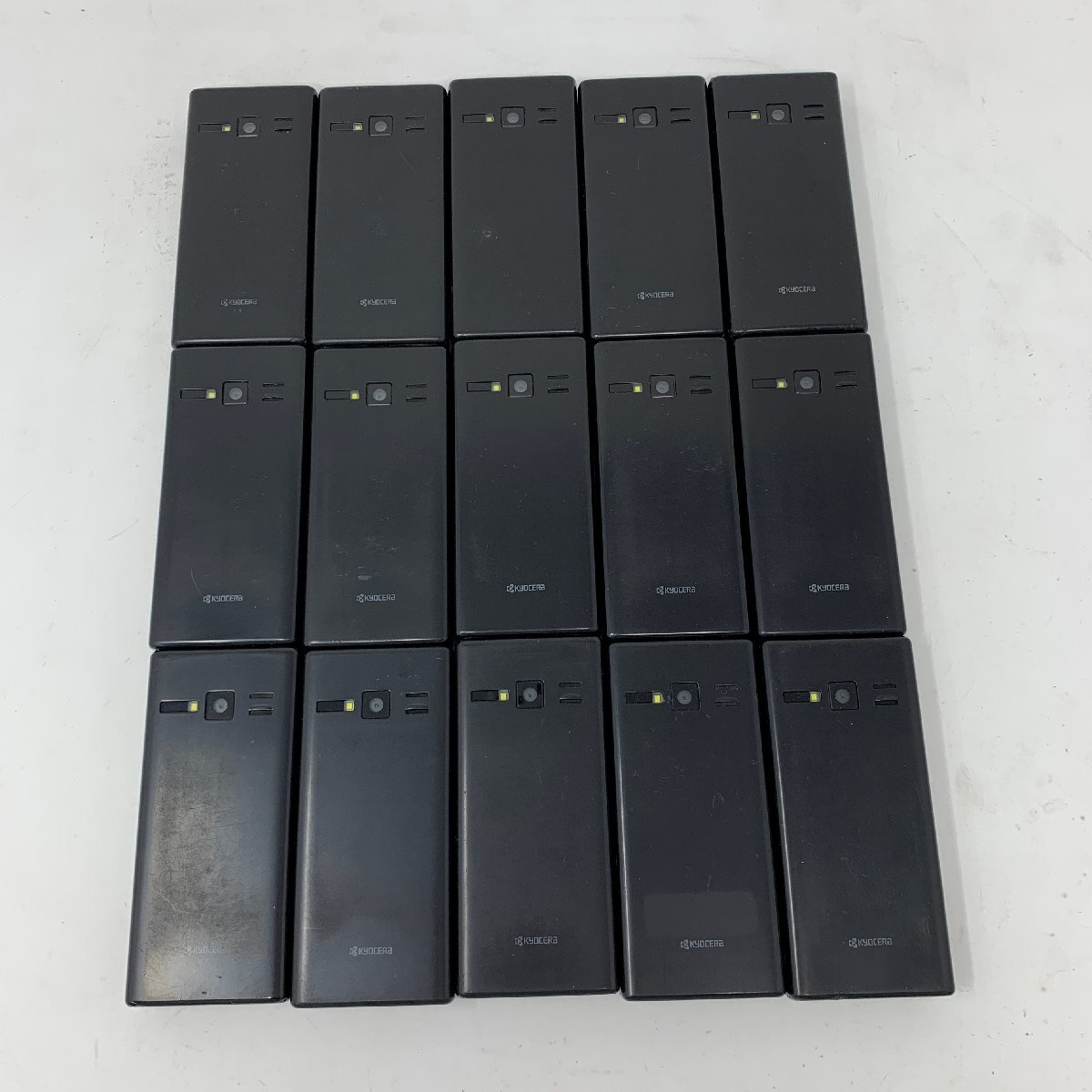 ◆ガラケー 15台セット◆京セラ/DIGNO ケータイ2 NP701KC/ブラック/95311_画像4