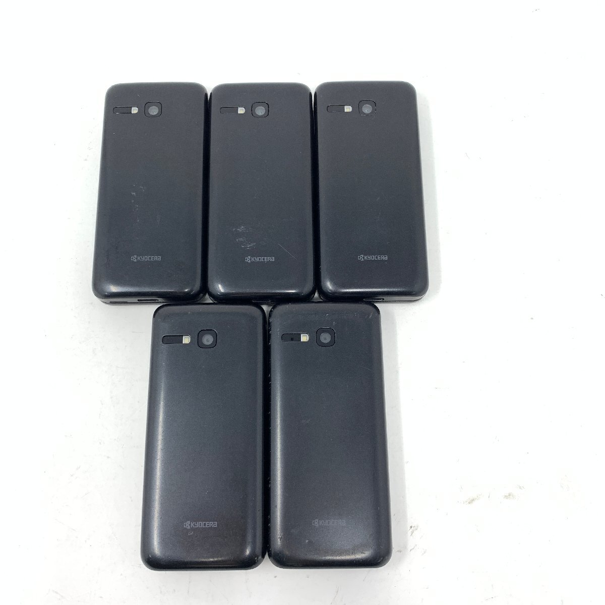 ◆ガラケー/5台セット◆京セラ/DIGNO ケータイ3 902KC/8GB/ブラック/97226_画像3