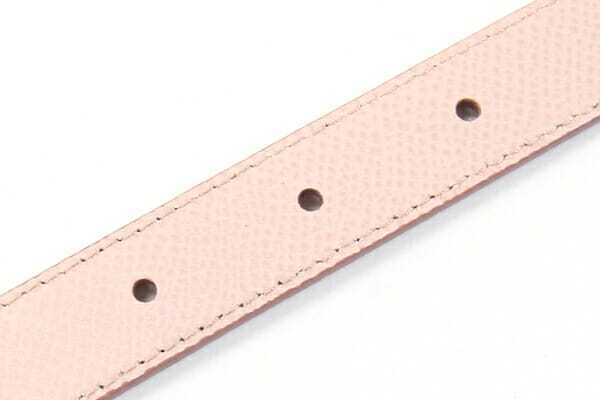  Ferragamo ремень vala свет розовое золото металлические принадлежности кожа 90cm б/у мода одежда лента женский 