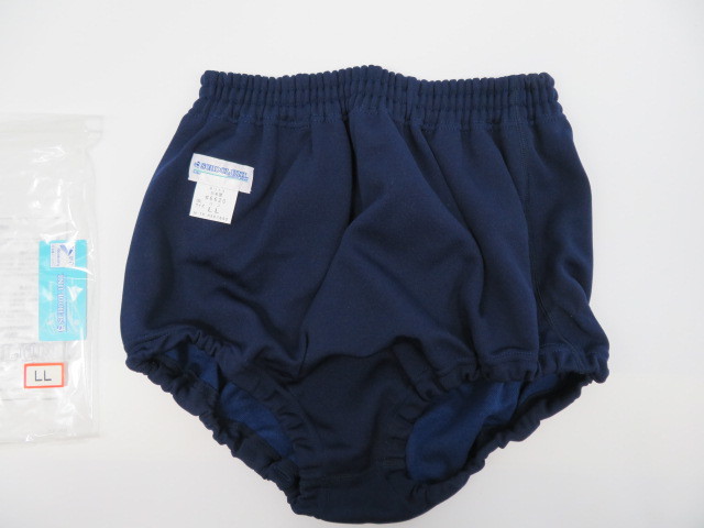 (LL)大きめ SCHOOL UNI スクールユニ ブルマ 紺 6620 未使用 _画像2