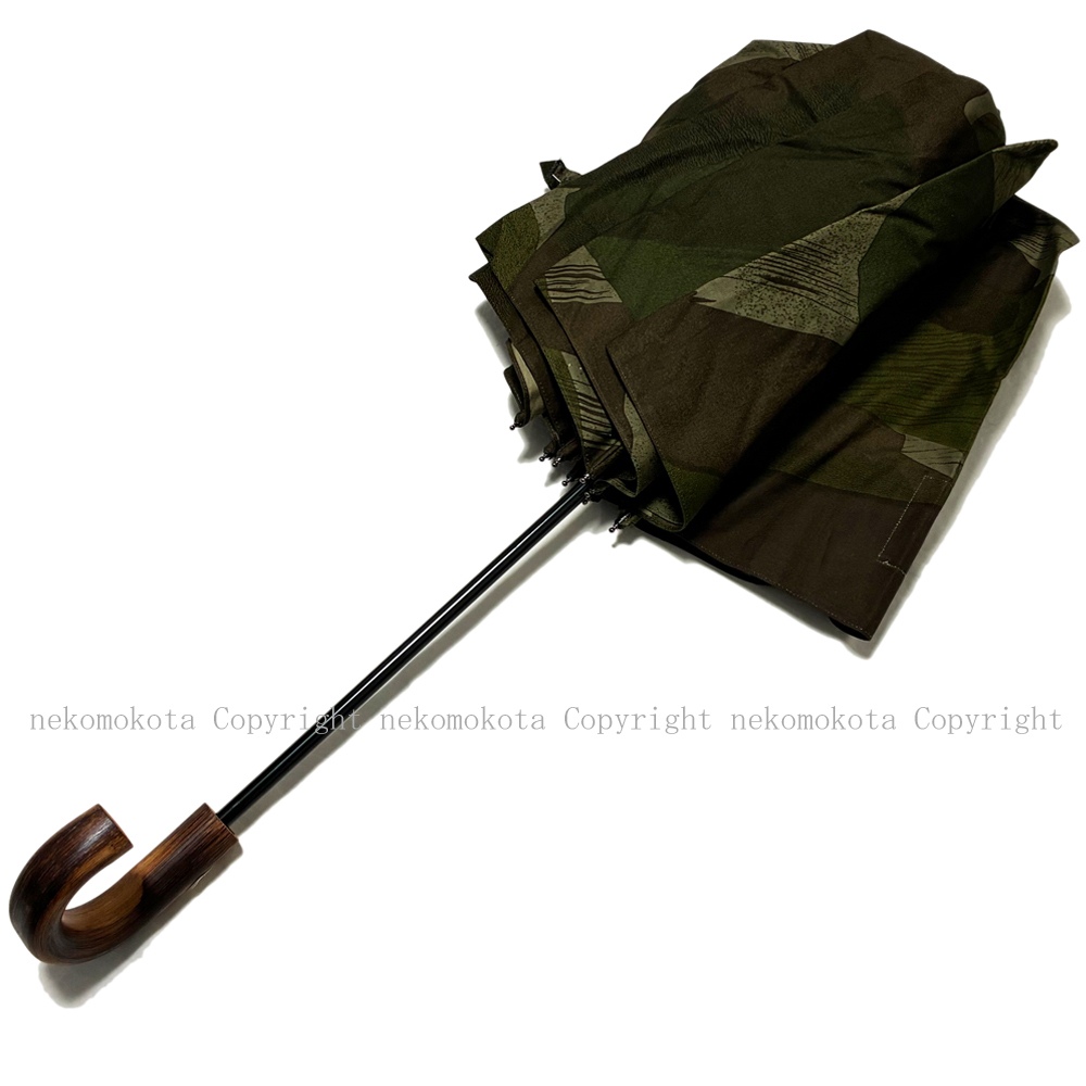 未使用タグ付き 希少 ナイジェルケーボン COLD WEATHER 折り畳み傘 迷彩 カモフラージュ カモ コールドウェザークロス NIGEL CABOURN_画像4