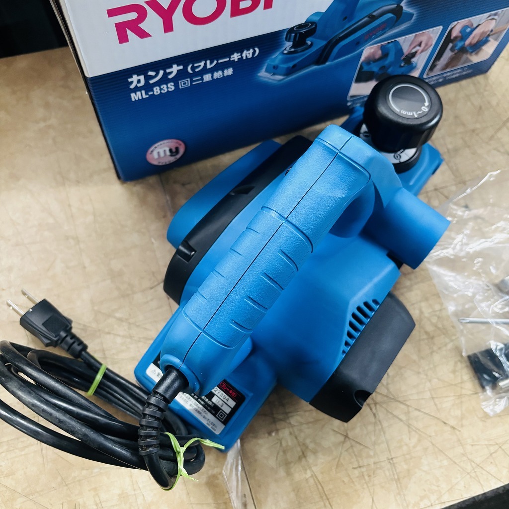 RYOBI Ryobi электрический can na тормоз есть ML-83S б/у can na с заменяемым лезвием 100V 82mm