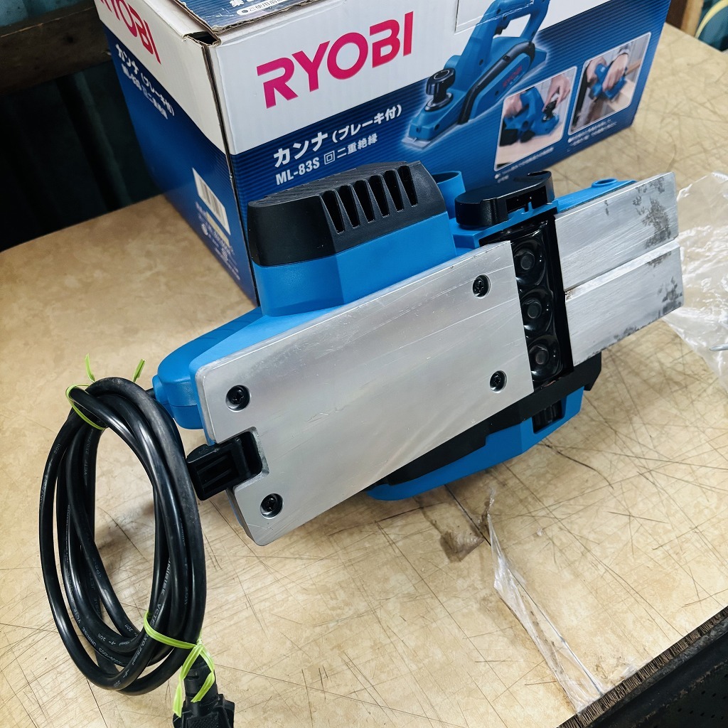 RYOBI Ryobi электрический can na тормоз есть ML-83S б/у can na с заменяемым лезвием 100V 82mm