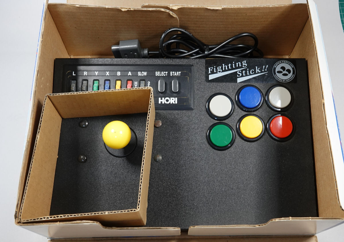 【動作未確認】スーパーファミコン用ジョイスティック「HORI ファイディングスティック」_画像9