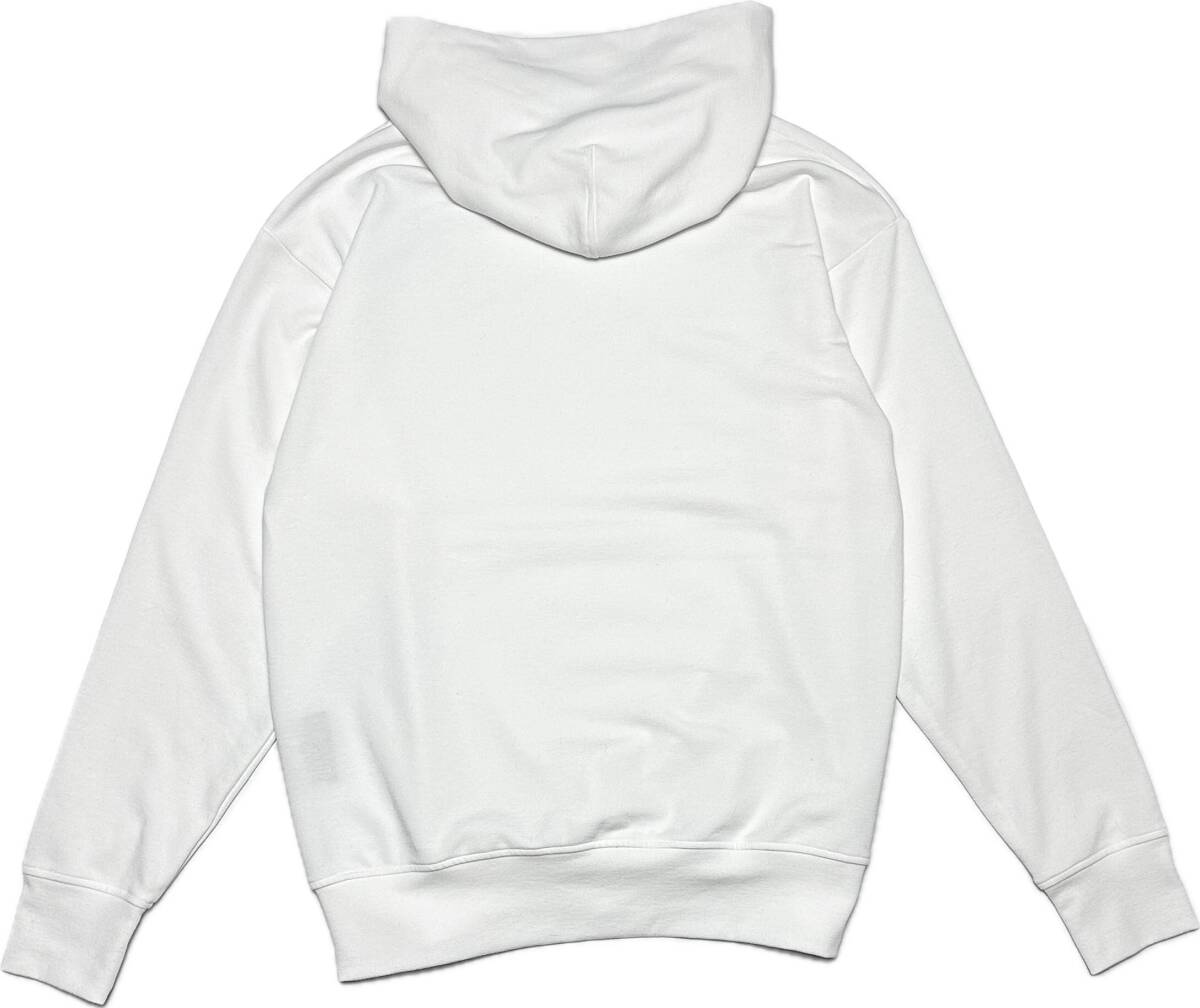 定価2.5万 junhashimoto CU01 STRETCH PONTE HOODIE サイズ4 タグ付未使用 白 ジュンハシモト ストレッチポンチパーカー　akm wjk_画像2