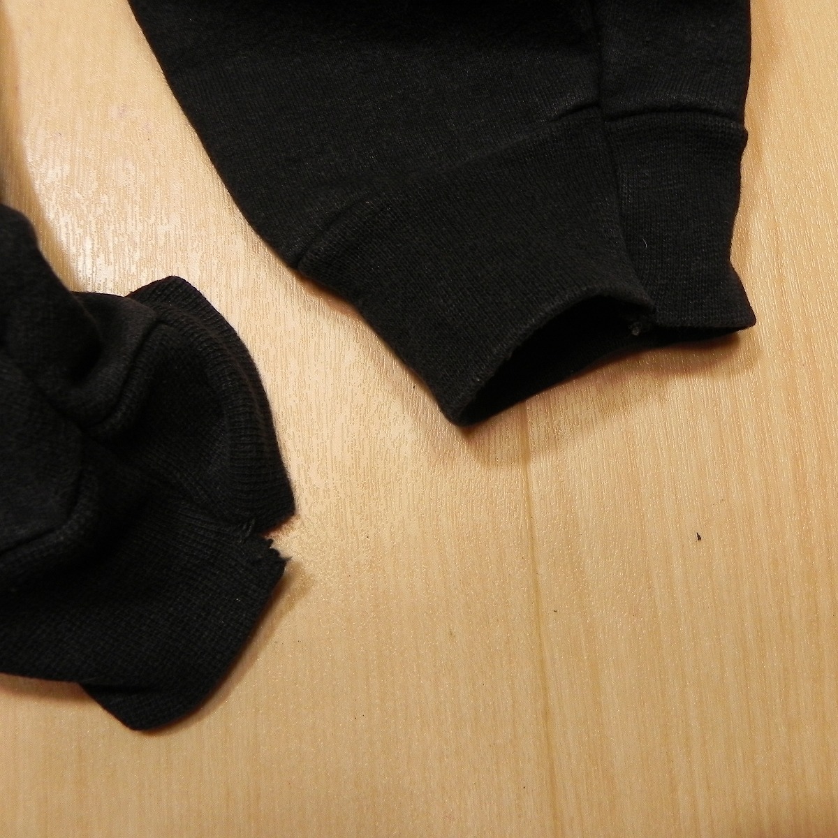 ★ THRASHER スラッシャー sweat hoodie スウェットパーカー M 黒 ブラック 古着 スケーター フェード ★h_画像4