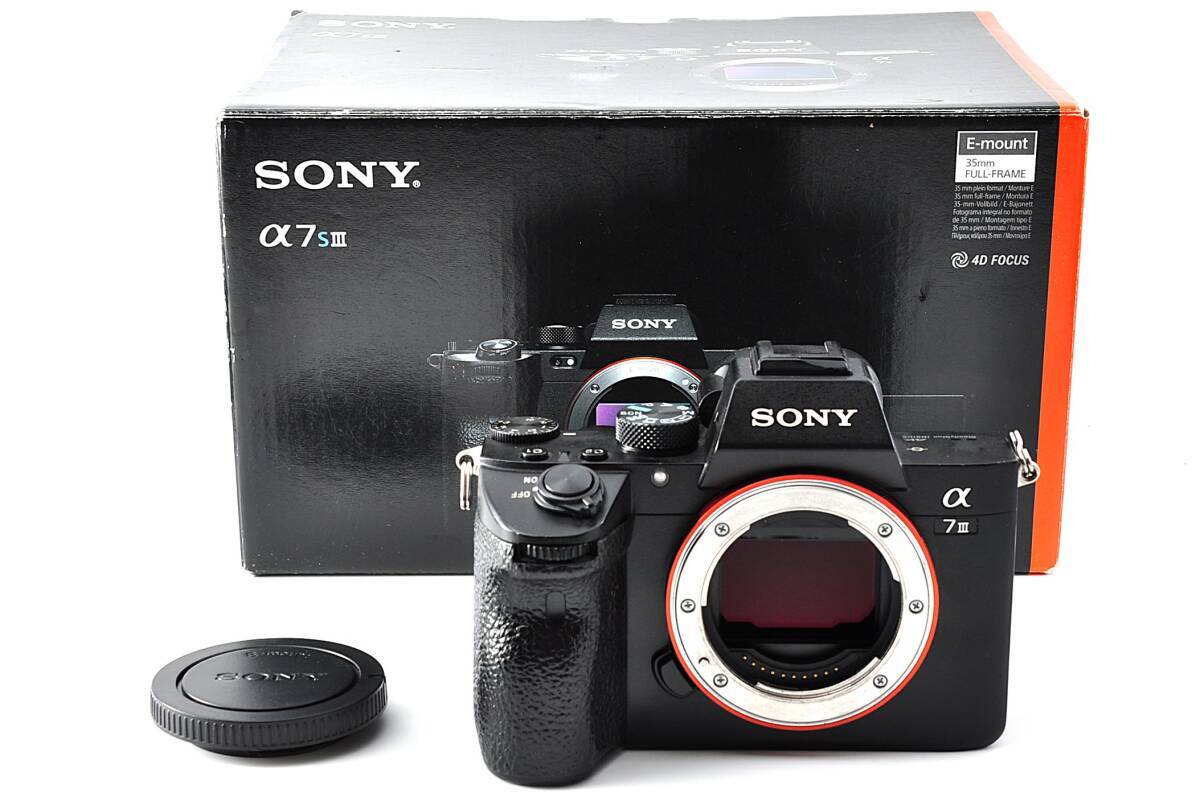 【冬の始まり特価セール】 SONY α7III ILCE-7M3 ミラーレス 一眼カメラ ボディ Eマウント ソニー#1130.73_画像1