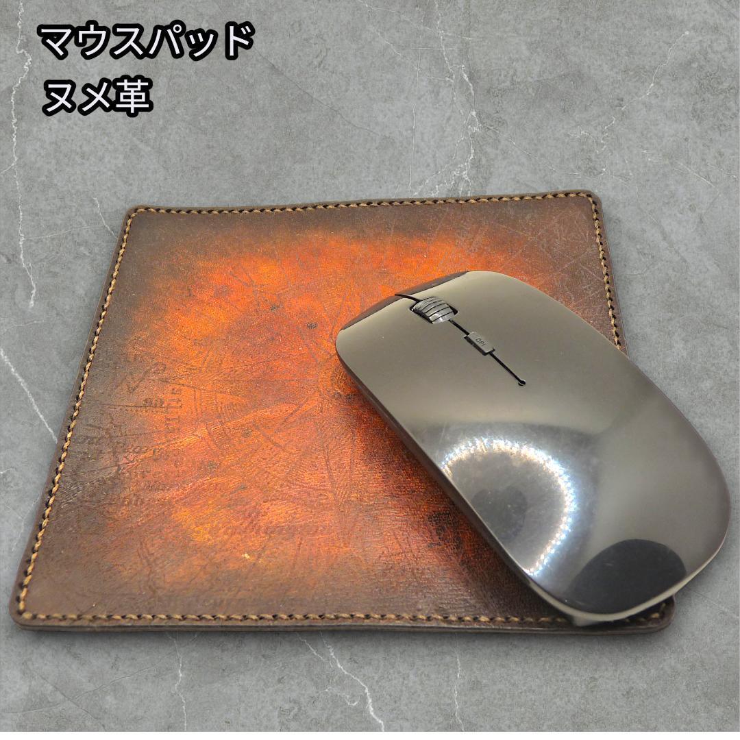  ручная работа натуральная кожа коврик для мыши гладкая кожа рука окраска Laser скульптура 