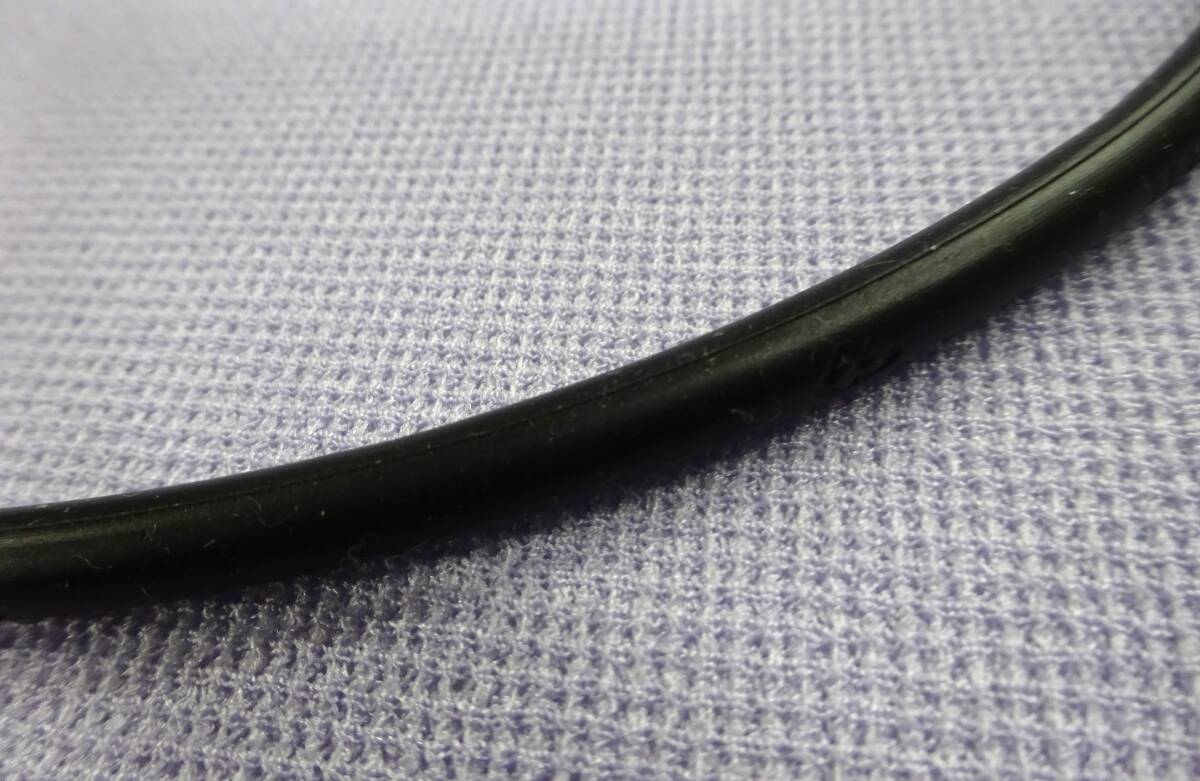 (M-932) コラントッテ Colantotte ブラック クレスト 磁気ネックレス 長さ約52㎝ ネックレス 肩こり 血流 健康 アクセサリー中古 _画像4