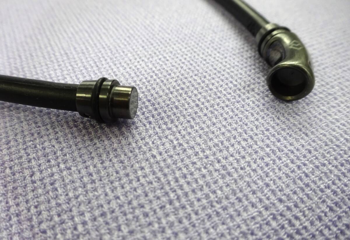 (M-932) コラントッテ Colantotte ブラック クレスト 磁気ネックレス 長さ約52㎝ ネックレス 肩こり 血流 健康 アクセサリー中古 _画像5