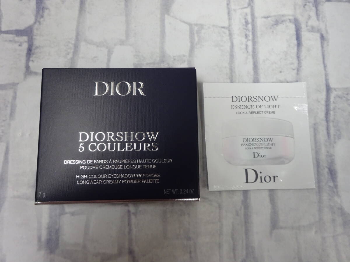 ジ( E-17 )DIOR ディオールショウ サンク クルール〈アイシャドウ〉669ソフトカシミア 長期保管品 2025年1月購入 未使用 サンプル付き_画像1