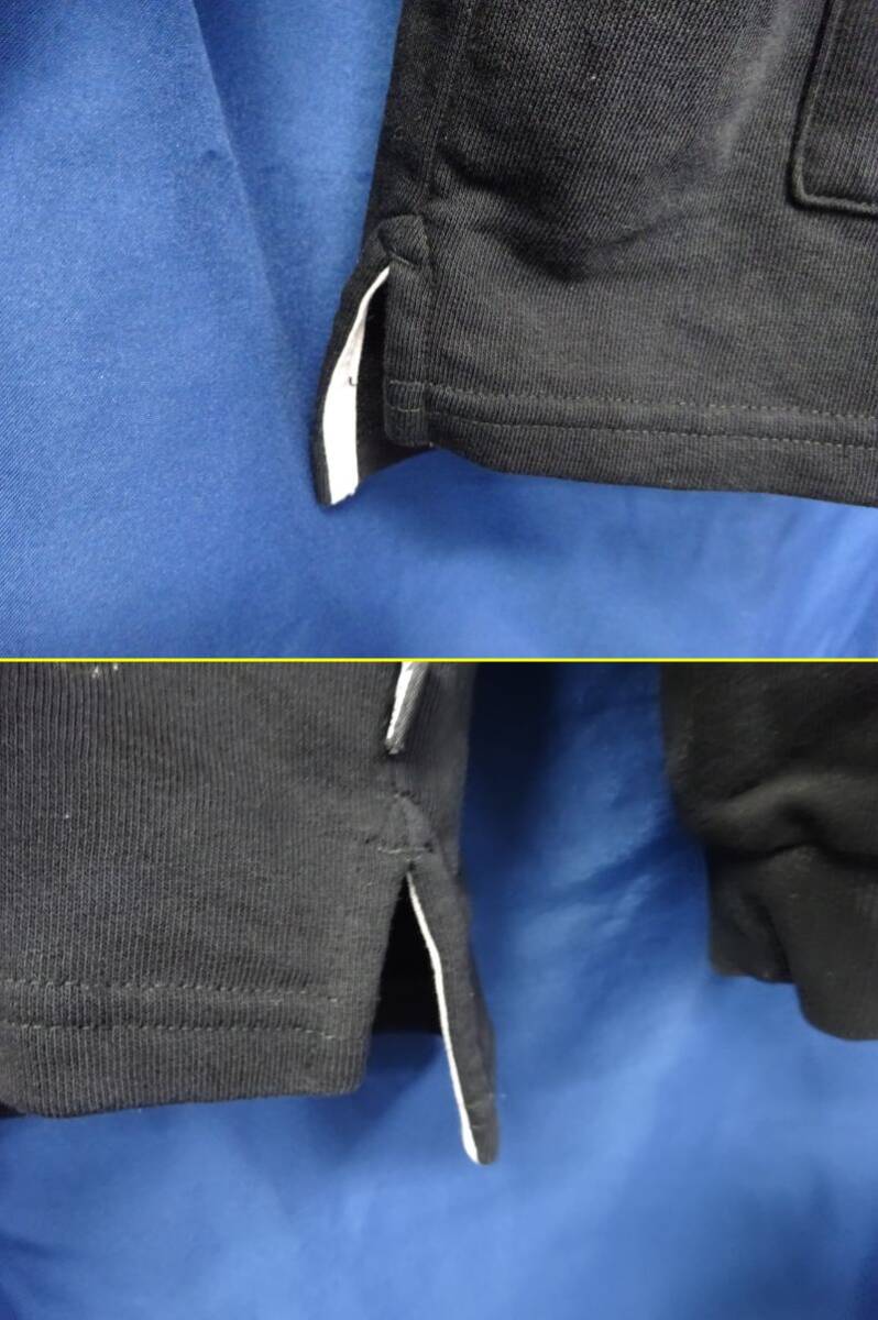 （す-R2-2）プーマ PUMA 150サイズ キッズ 子供用 男女兼用 冬服 冬物 衣類 ブラック 黒色 ブランド 中古_画像9