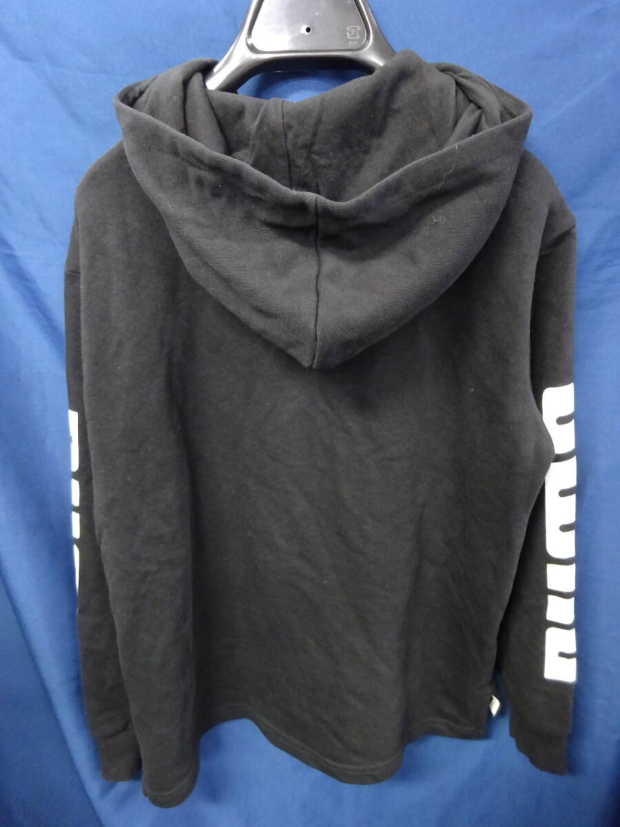 （す-R2-2）プーマ PUMA 150サイズ キッズ 子供用 男女兼用 冬服 冬物 衣類 ブラック 黒色 ブランド 中古_画像2