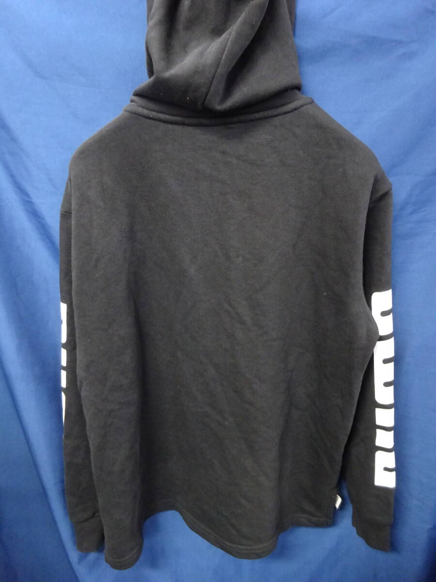 （す-R2-2）プーマ PUMA 150サイズ キッズ 子供用 男女兼用 冬服 冬物 衣類 ブラック 黒色 ブランド 中古_画像3