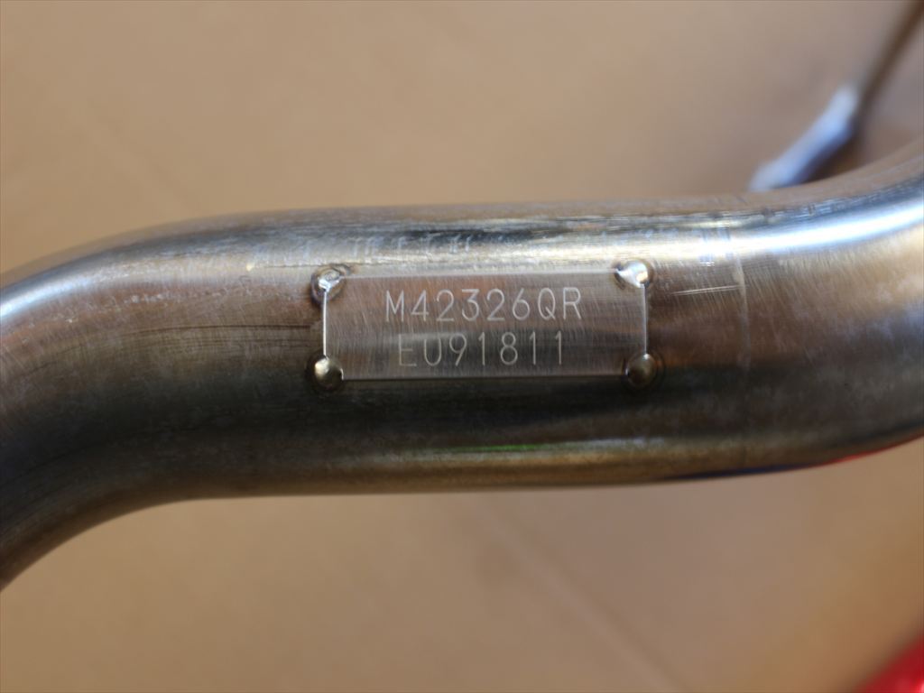 コルトコルトバージョンR　Z27AG　柿本マフラー＆ロアパイプ中古　送料込み_画像3