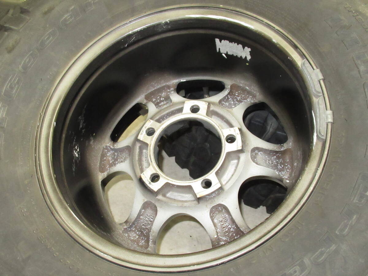 ジムニーにて使用！EMR Dick CEPEK 8J-15 off-21 pcd139.7/5H 32×11.50R15LT 113Q PR6 マッドテレーンタイヤ付き4本セット ホワイトレター_画像7