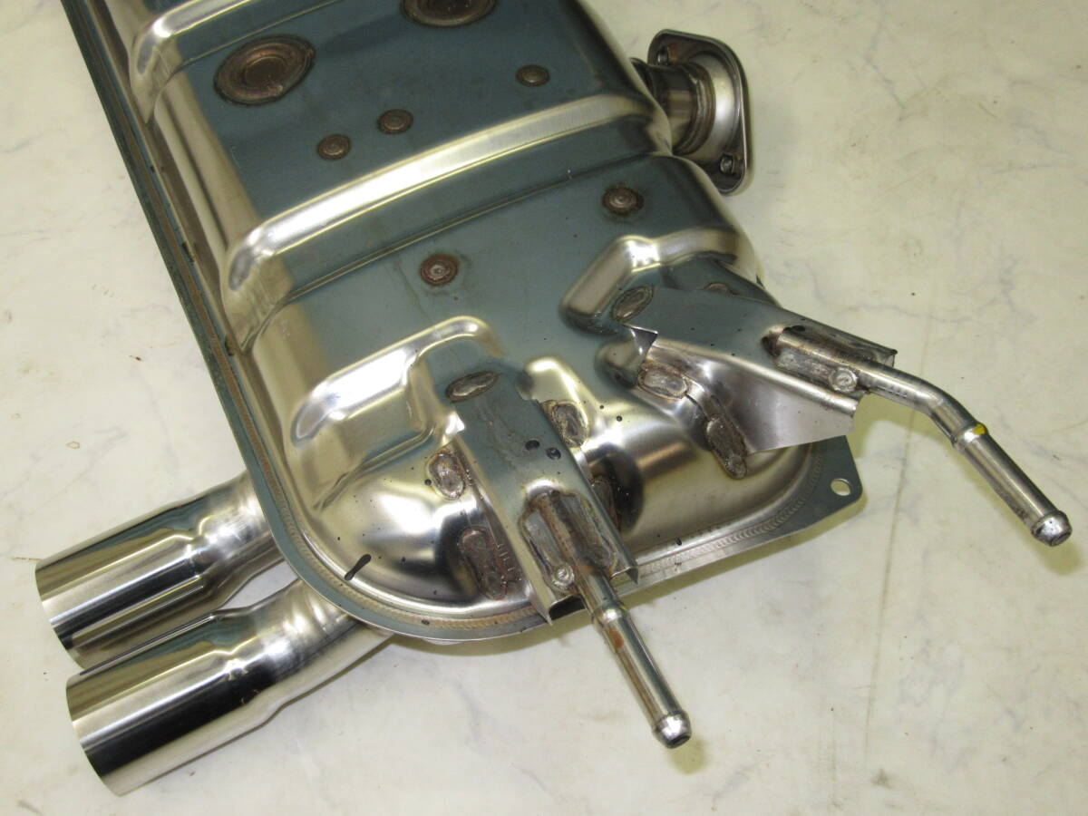 マツダ ND5RC ロードスター純正マフラー リアピースのみ中古品 ND系 P54B 目立つ傷や見た目の破損無し!このまま使用可!直接引き取り可!_画像4